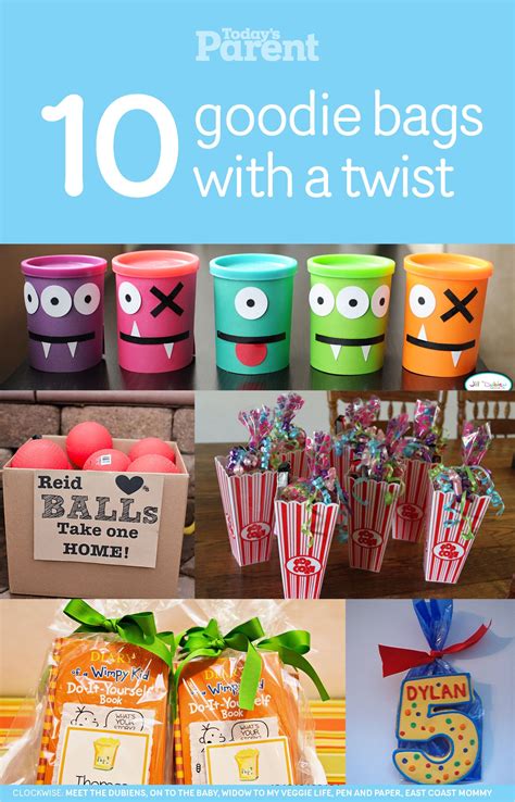 38 Unique Goodie Bag Ideas For Birthday Parties.